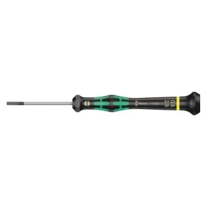 Koop Online Giravite a taglio Kraftform Micro Wera, per elettronica, dimensioni 2,5x50 mm, contrassegno Giallo