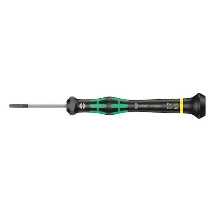 Direct Verzonden Giravite a taglio Kraftform Micro Wera, per elettronica, dimensioni 2x40 mm, contrassegno Giallo