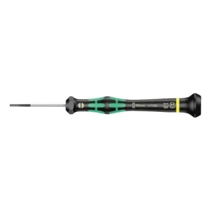 Giravite a taglio Kraftform Micro Wera, per elettronica, dimensioni 1,8x40 mm, contrassegno Giallo Populair