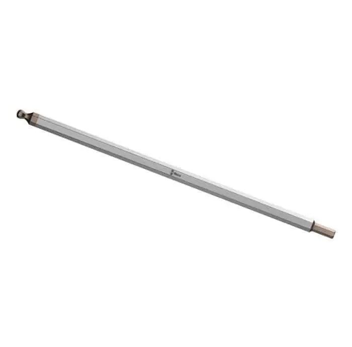 Lama doppia Hex/Testa Sfera Wera per impugnatura Kraftform Kompakt Vario senza giravite-cricchetto, punte 4x4 mm Veilige Betaling