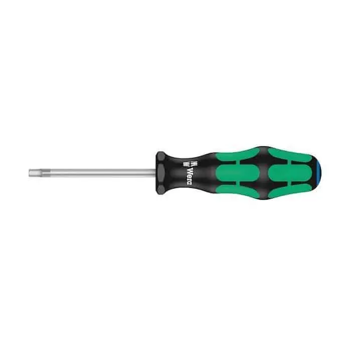 Giravite Esagonale Kraftform Hex-Plus Wera, per viti a esagono cavo, dimensioni 4x75 mm, contrassegno Blu Speciale Aanbieding
