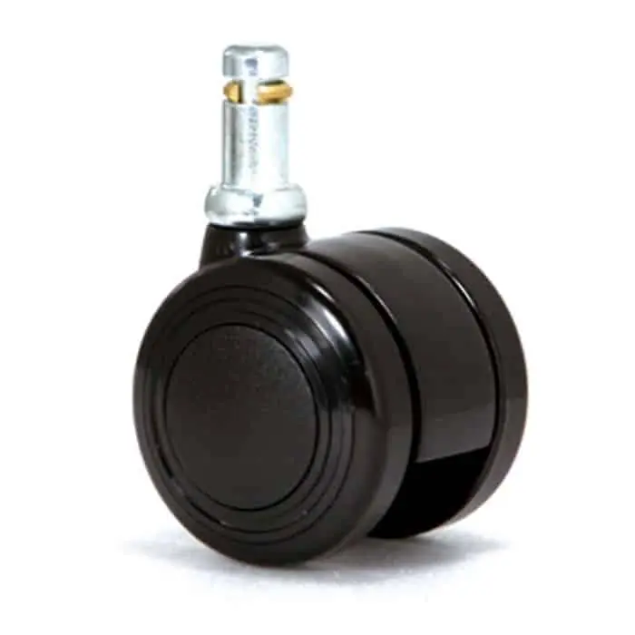 Express Levering Ruota girevole AVO Valsecchi 172 N nera, con perno a innesto, materiale nylon e poliammide, diametro 50 mm, altezza 61 mm