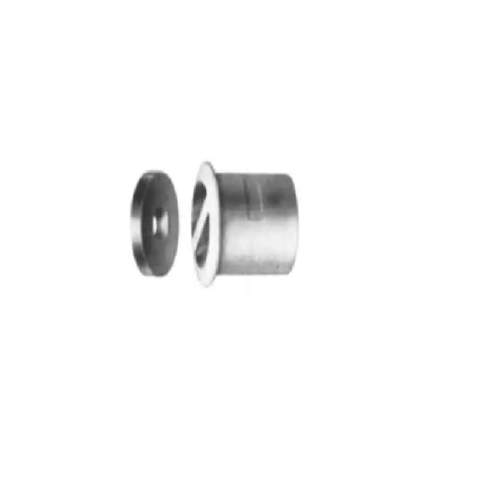 Premium Chiusura magnetica tonda RLC12 Varec, per legno, applicazione ad incasso, attrazione 2.5 Kg, colore Bianco
