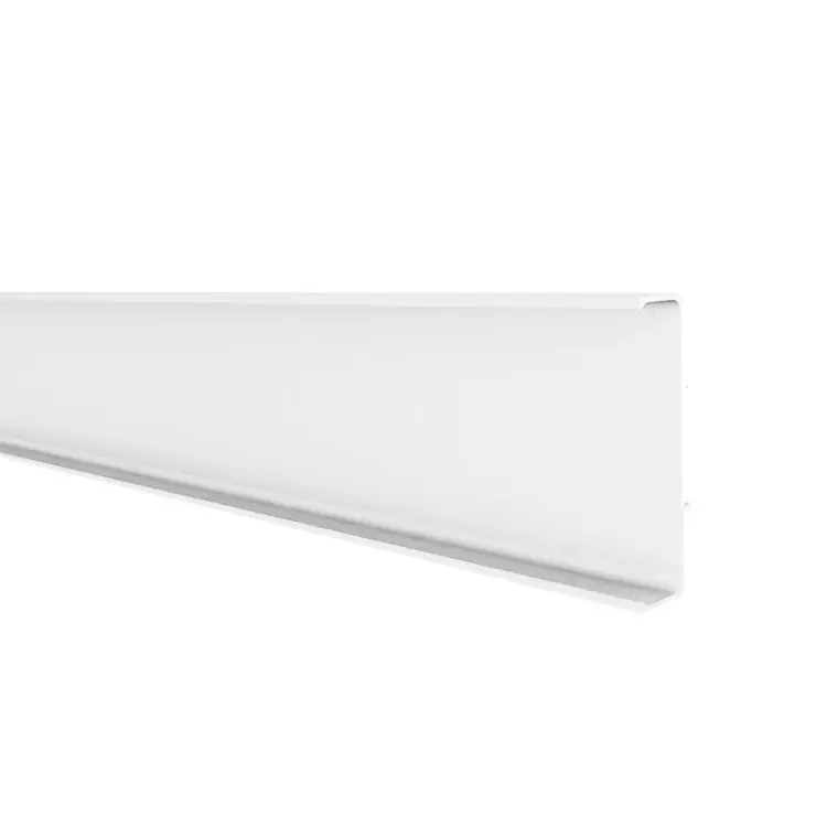 Profilo Gola 80/G39 Volpato per mobile cucina, dimensione 66,2x17 mm, lunghezza asta 4200 mm, materiale Alluminio, verniciato Bianco Opaco Laatste Versie