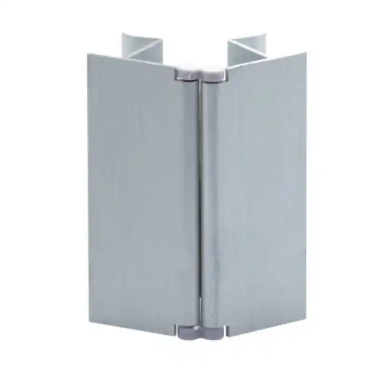 Multiangolo snodato 21/29DR Volpato per zoccolo cucina, altezza 60 mm, materiale Alluminio Anodizzato Spazzolato Koop Online