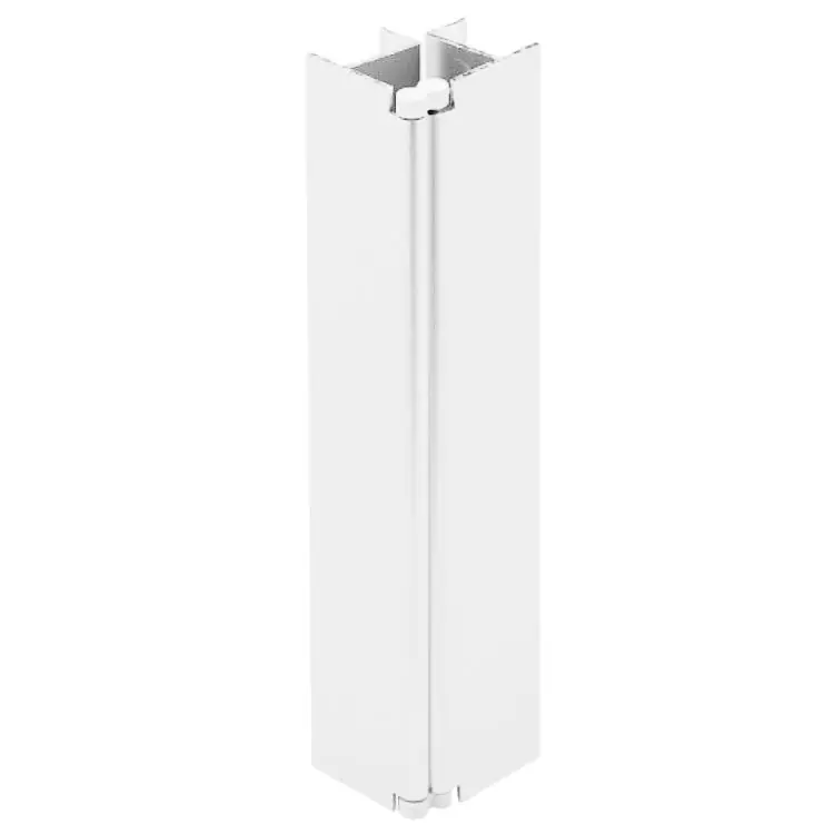 Voordeelprijs Multiangolo snodato 21/29D.5 Volpato per zoccolo cucina, altezza 150 mm, materiale Alluminio, verniciato Bianco Opaco