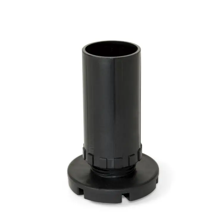 Betrouwbaar Piedino 10/04 Volpato per mobile, diametro 30 mm, altezza regolabile 60-75 mm, finitura Nero