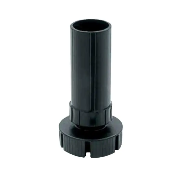 Direct Beschikbaar Piedino 10/04 Volpato per mobile, diametro 30 mm, altezza regolabile 120-135 mm, finitura Nero