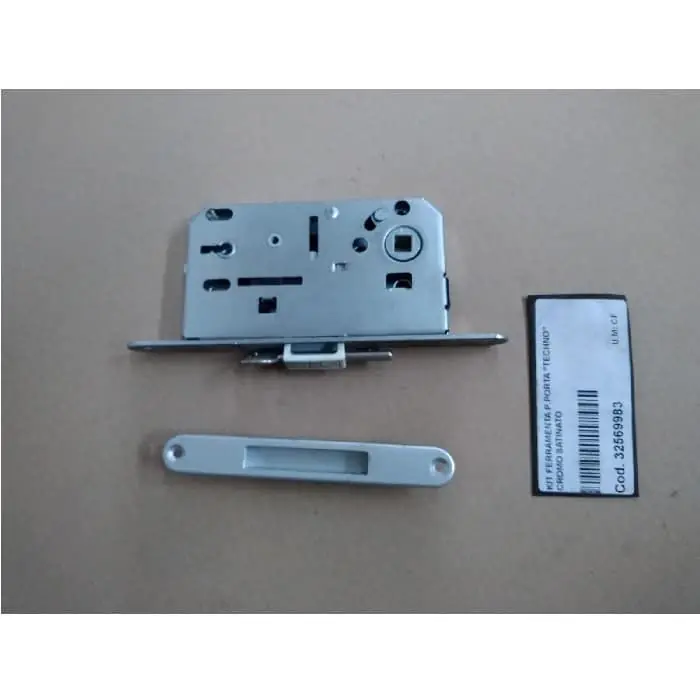Kit ferramenta IDoor per porta Techno, finitura Cromo Satinato Speciale Aanbieding