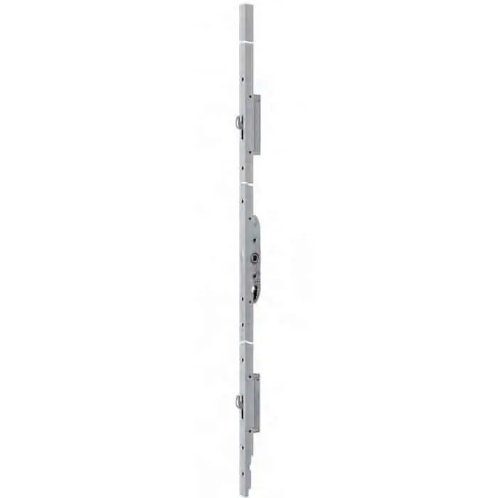 Laatste Kans Serratura a ganci AGB, per alzante XC, entrata 27,5 mm, altezza anta 1925-2400 mm, colore argento