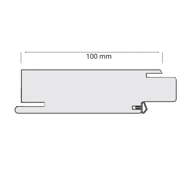 Must-Have Traverso superiore Modello Quadra Idoor per stipite porta battente, dimensione 800x100 mm, Laminatino TSS finitura Noce Nazionale
