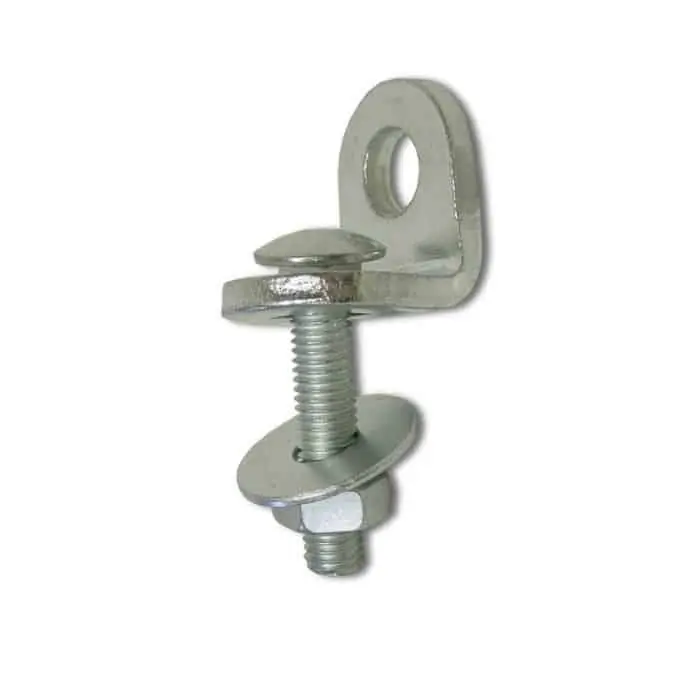 Occhiolo fisso 671 Viro per lucchetto corazzato, dimensioni 16x44x26 mm Speciale Aanbieding