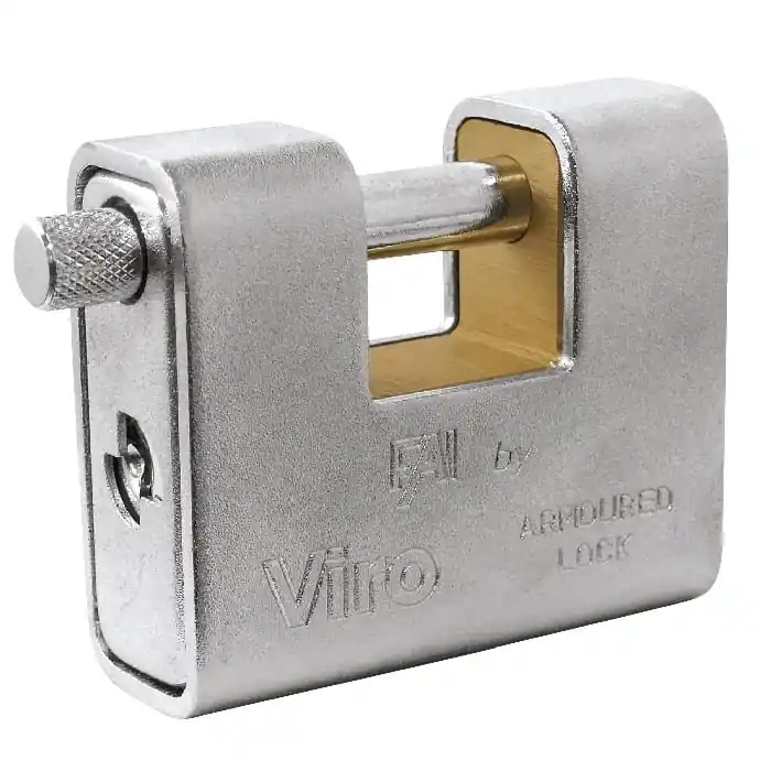 Beste Prijs Lucchetti corazzati 4016 Viro Fai per serranda e catena, dimensioni 81x68,5x29,5 mm