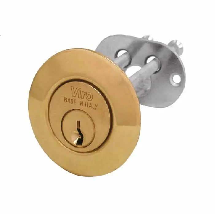 Actieprijs Cilindro esterno 712 Viro per serratura da applicare, dimensioni 24x26 mm, lunghezza 35-85 mm, 5 pistoncini
