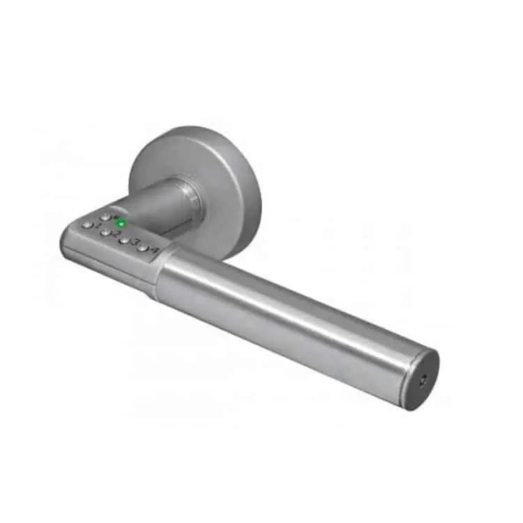 Flitsaanbieding Maniglia per porta Valli&Valli Assa Abloy serie VITALIA con Codice rosetta rotonda apertura Destra