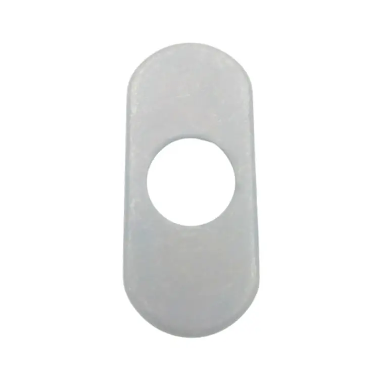 Snelle Levering Rosetta ovale K1135RS Valli per serramento, dimensione 70x30x11 mm, Ottone finitura Cromo Satinato