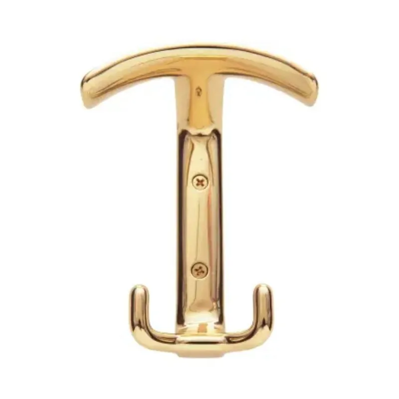 Portabito E 180 Valli e Valli per appenderia, dimensione 90x114x61 mm, Ottone finitura Oro Lucido Dagaanbieding