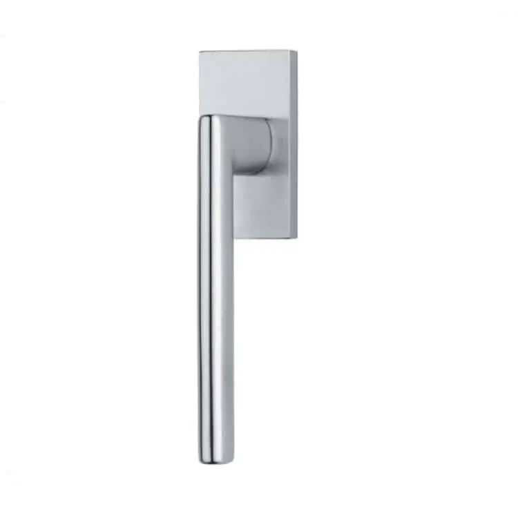 Maniglia DK per finestra Valli e Valli H 1046 serie Nais, finitura Cromo Satinato Nieuw