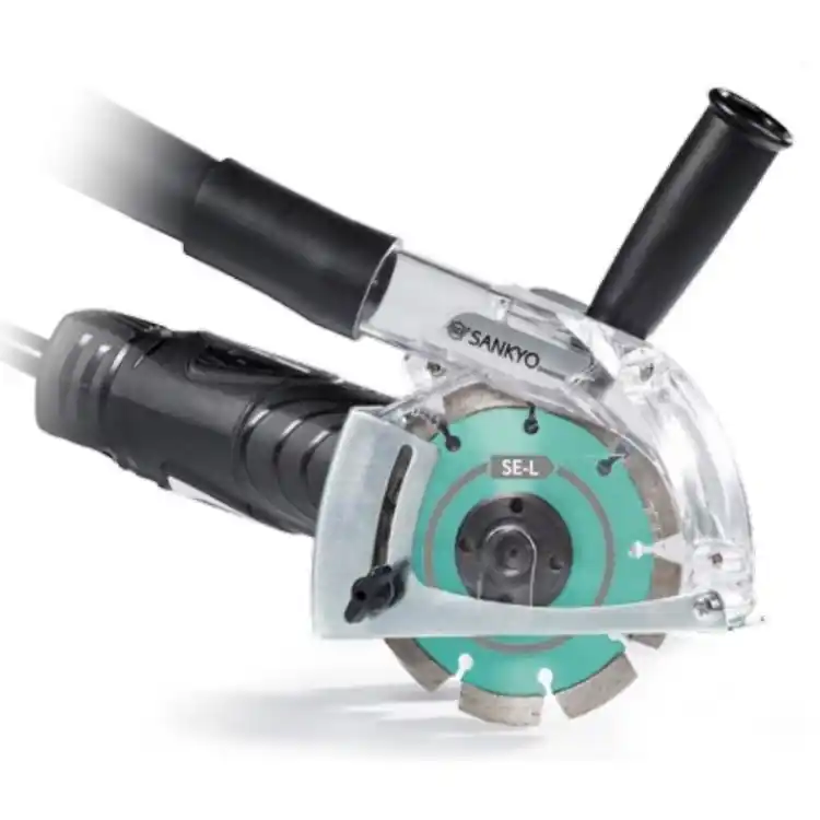 Bestseller Cuffia di aspirazione polvere Sankyo per Smerigliatrice angolare, diametro disco 115-125 mm