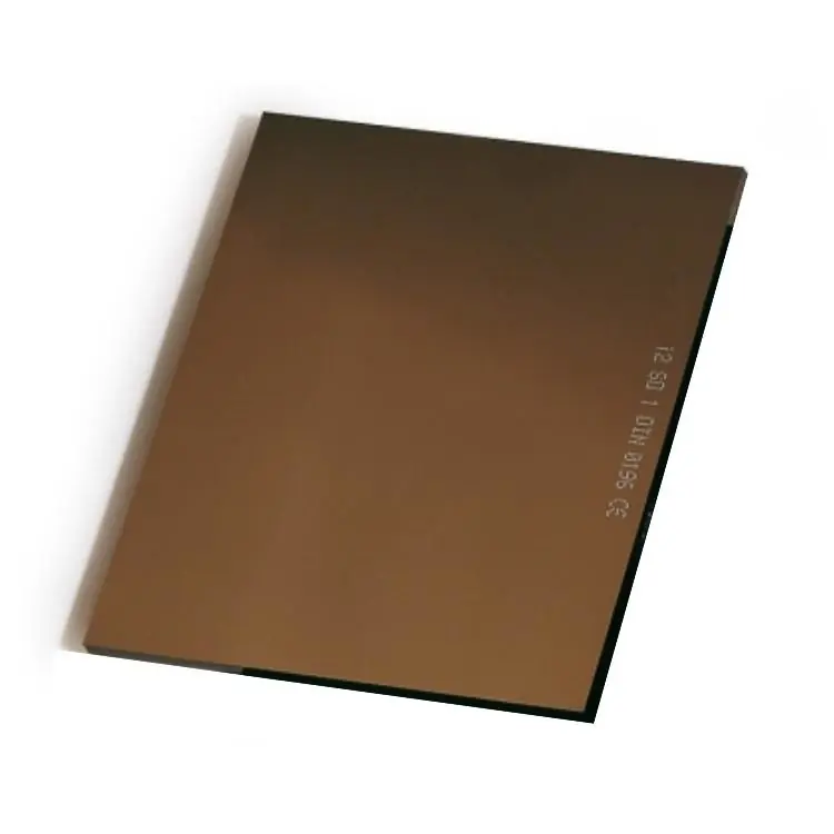 Vetro inattinico DIN 11 Lux-Gold Sacit, per maschera da saldatore, dimensioni 75x98 mm, Specchiato Oro Lage Kosten