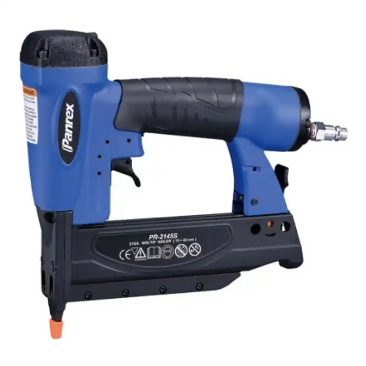 Fissatrice PR-2145S Panrex, per minigroppini 15-45 mm, pressione 70-120 psi, capacità 100 chiodi Favoriet