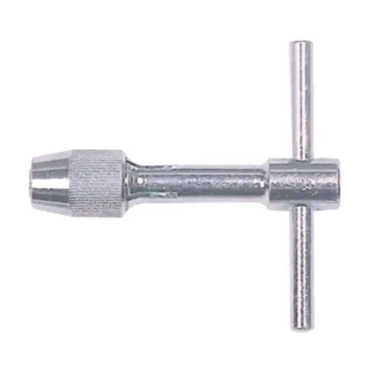 Laatste Kans Giramaschi a T tipo Goodell, con mandrino a 4 griffe, regolazione 7-9 mm, lunghezza 100 mm, in Acciaio