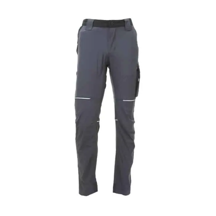 Speciale Aanbieding Pantalone U Power World da lavoro, linea Future, tessuto U 4 Stretch idrorepellente, taglia 3XL, colore Asphalt Grigio