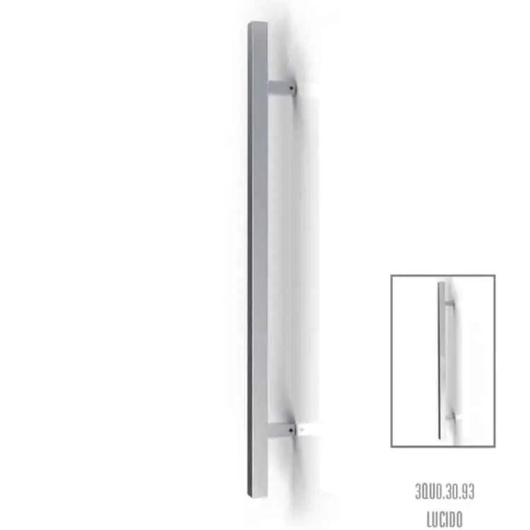 Beperkte Voorraad Maniglione per porta Tropex serie TORONTO, finitura Cromo Lucido, interasse 1000 mm