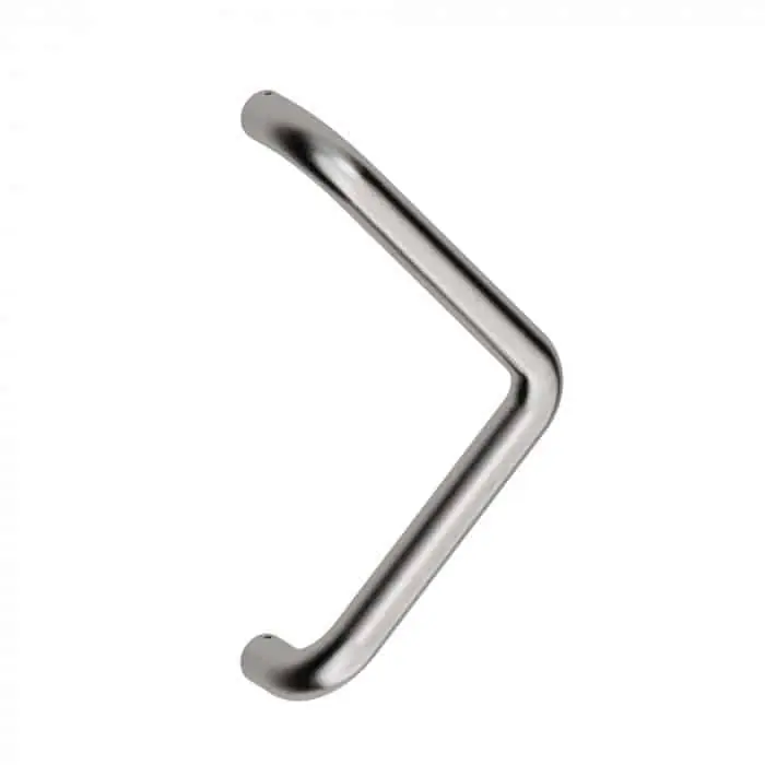 Maniglione Dover 3D0 Reguitti per porta, zancato, dimensioni 30x382 mm, interasse 350 mm, Acciaio Inox Satinato 304 Lage Prijs