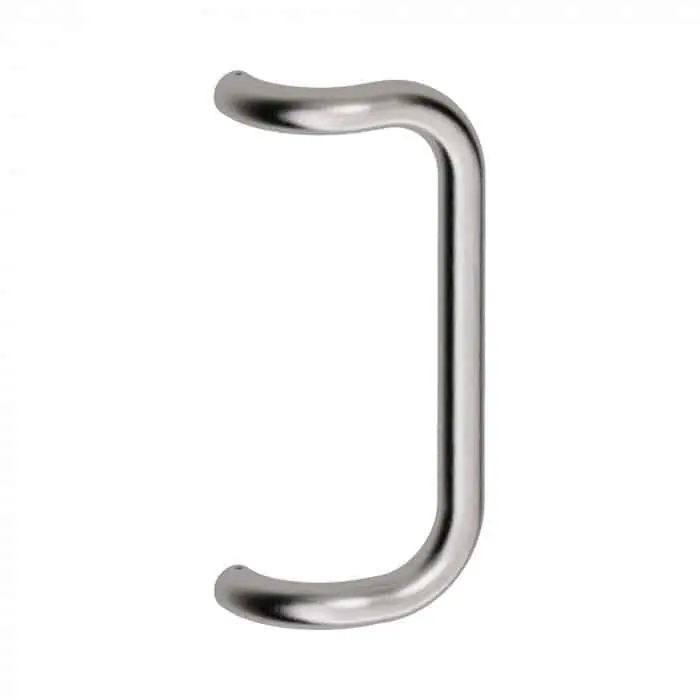 Goedkoop Maniglione Bilbao 3B0 Reguitti per porta, zancato, diametro 30 mm, interasse 350 mm, Acciaio Inox Satinato 316L