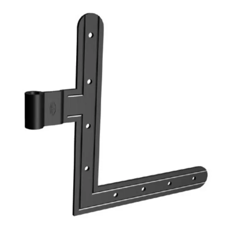 Squadro 4-312-15 Tecnostamp per persiana, Destro tondo, diametro 12 mm, occhio centrale e sbalzo 3 mm, dimensioni 200x230 mm, finitura Nero Koop Vandaag