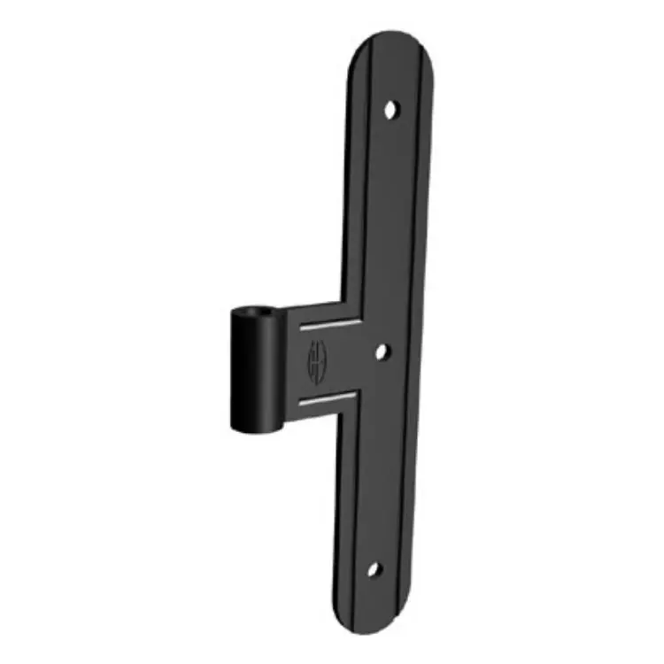 Bandella a T 4-230-20 Tecnostamp per persiana, tondo, diametro 12 mm, occhio centrale, lunghezza 200 mm, finitura Nero Korting