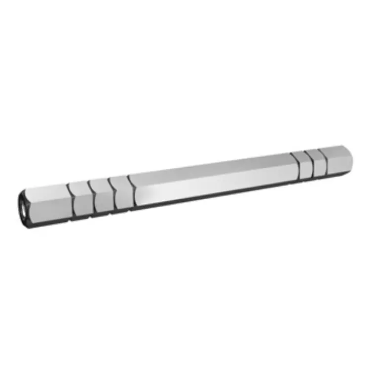 Tassello 7-722-10 Tecnostamp per fermascuri, con vite filettata M10-M12, lunghezza 190 mm, Alluminio Seizoensaanbieding