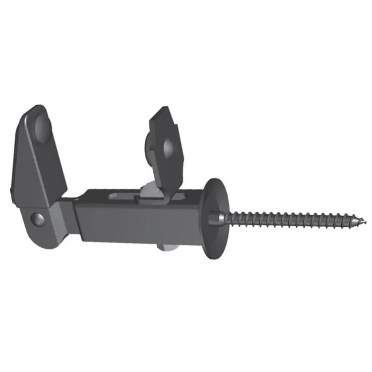 Fabrieksprijs Fermascuro 7-632-05 Tecnostamp per persiana, a doppia regolazione 17-58 mm, vite da 65 mm, finitura Nero