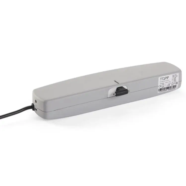 Attuatore a catena C30 Topp per finestra, 230 Volt, forza di spinta 300 N, finitura Grigio Laatste Kans
