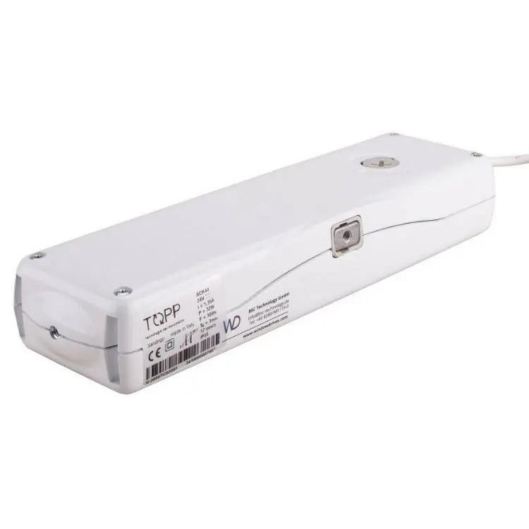 Attuatore a catena ACK4 Topp per finestra, 230 Volt, forza di spinta 300 N, finitura Bianco RAL 9010 Aanbieding