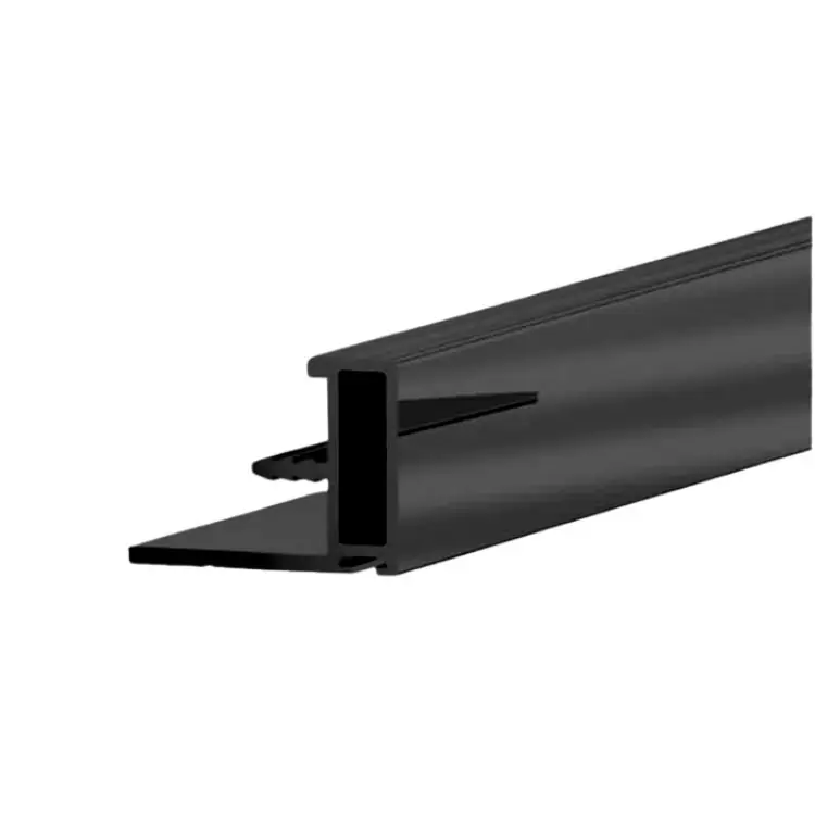 Contromaniglia 2200 Terno per ante scorrevoli da spessore 18-19 mm, altezza 2800 mm, materiale Alluminio Nero Spazzolato Voordeelprijs