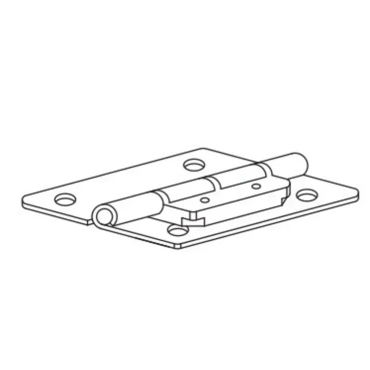 Favoriet Cerniera Zig Zag 888 Terno per anta a libro, asse spostato interasse 32x13 mm, finitura Nichelata