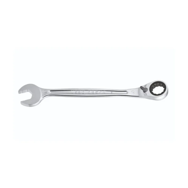 Alleen Vandaag Chiave combinata a cricchetto 285 KA Usag per dado e bullone, misura 8 mm, Acciaio Cromo Vanadio finitura Cromato