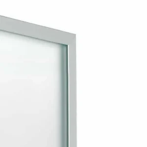 Profilo Plus 7 Emuca per anta in vetro spessore 4 mm, lunghezza 2,35 mt, finitura Anodizzato Opaco Seizoensaanbieding