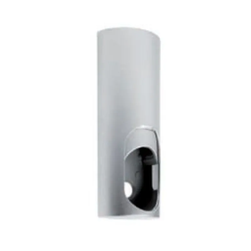 Betrouwbaar Supporto laterale Emuca per tubo ovale 30x15 mm, foro vite superiore M6, Alluminio finitura Argento Verniciato