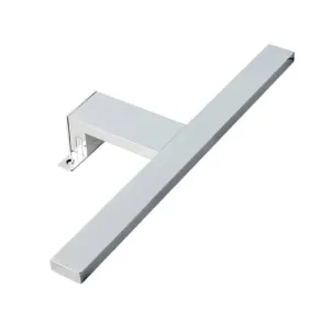 Lampada applique Aquarius per bagno con LED Emuca, protezione IP44 per ambienti umidi, altezza 450 mm, potenza 7 W Finale Uitverkoop
