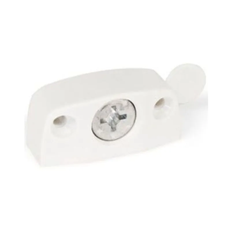Beste Prijs Supporto esterno 5031315 Emuca, con eccentrico e copriforo, dimensione 47x16 mm, finitura Bianco