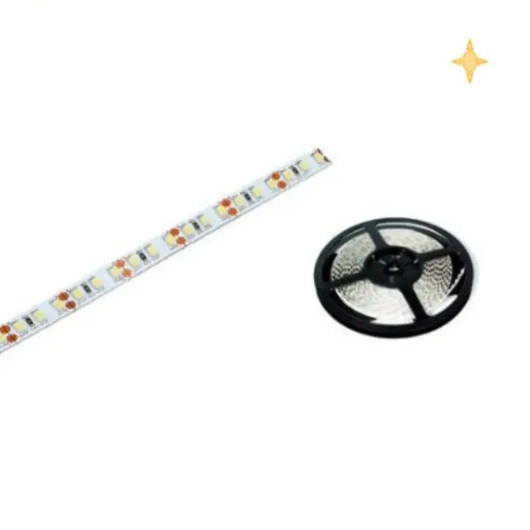 Uitverkoop Strip Led Rolflex 24 V Emuca, per sistema illuminazione standard, 120 Led/m, lunghezza 5000 mm, potenza 9,6 W/m, colore 3500k