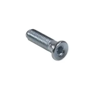 Vite per basamento in PVC M10 in zincato bianco, Lunghezza 38 mm. Weekendaanbieding