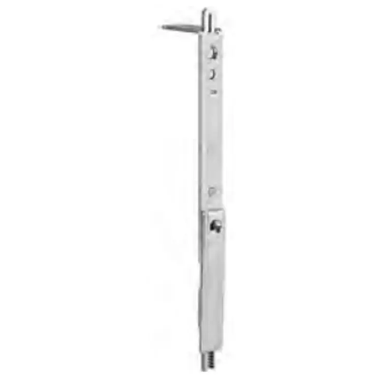 Terminale superiore A51578.11.01 Artech AGB per catenaccio passante Euronut con puntale superiore, dimensione 126x16, finitura Argento Favoriet
