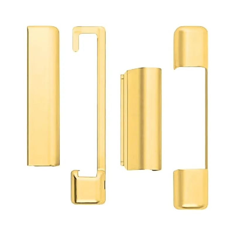 Nieuw Kit copertura A51301.01.23 Artech AGB per ferramenta anta in legno, lato Destro superiore e inferiore, Abs finitura Ottonato oapco