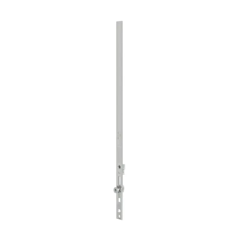 Finale Uitverkoop Terminale rasabile A50411.00.02 Artech AGB per serramento, lunghezza 600 mm, 1 nottolino a fungo, Acciaio finitura Silver