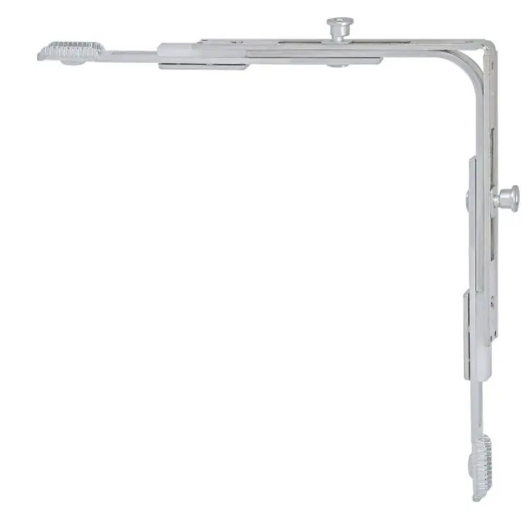 Gratis Retour Movimento angolare A50302.02.02 Artech AGB per serramento anta rettangolare, parte superiore, 2 fungo, dimensioni 125x125 mm