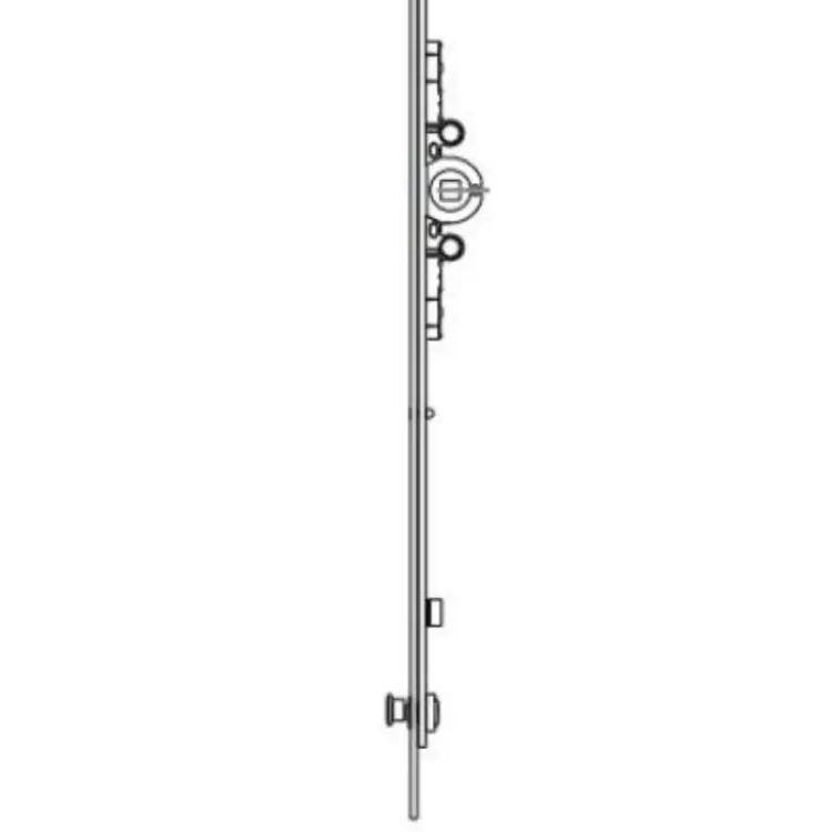Betaalbaar Cremonese A50200.15.01 Artech AGB per finestra e portafinestra a 1 anta, entrata 15 mm, altezza 360-640 mm, maniglia 170 mm